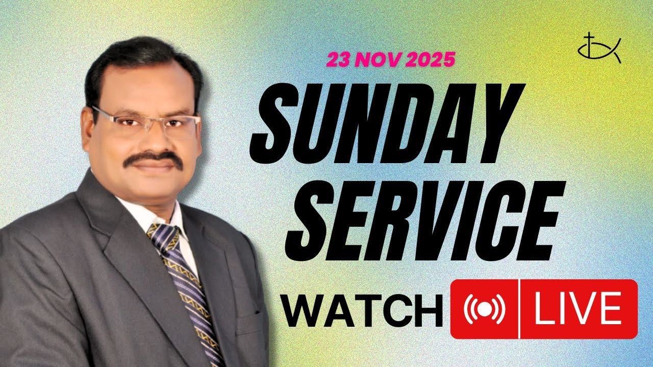 🔴 LIVE Church Service Today | Sunday 23 Nov, 2025 | Dr Joseph Palangi.
