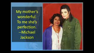 Katherine Jackson: Michael called his mother "Perfection"