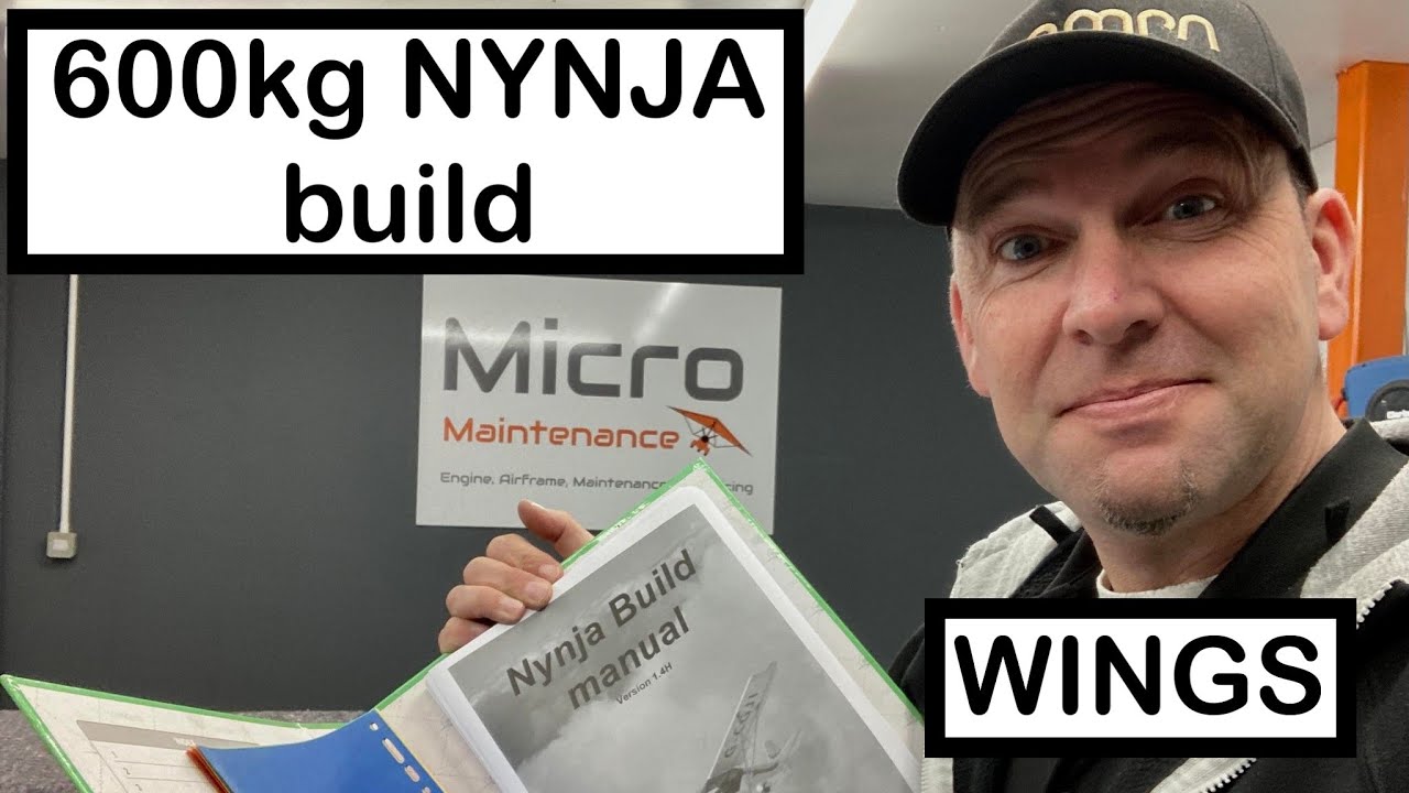 600kg NYNJA LS Wings and things Micro Maintenance S2E6 YouTube