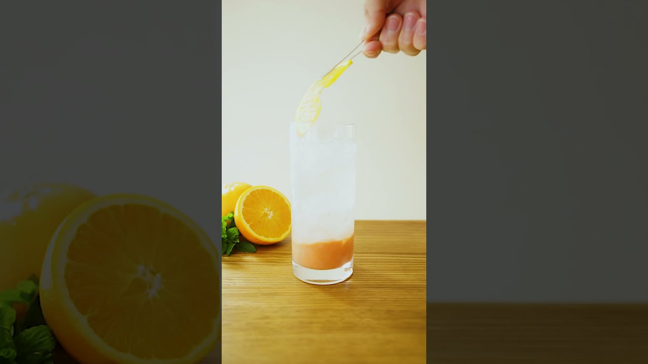 Asmr アイスの実のブラッドオレンジサイダーの作り方 How To Make Blood Orange Cider Shorts Youtube