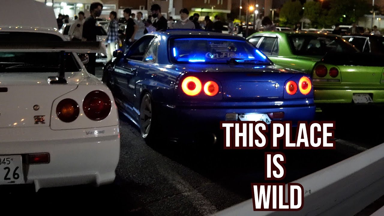 BEST CAR SPOT in JAPAN DAIKOKU PA - YouTube
