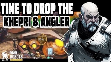 Unleashing Khepri and Angler: Epic Robot Warfare - War Robots Gameplay Commentary