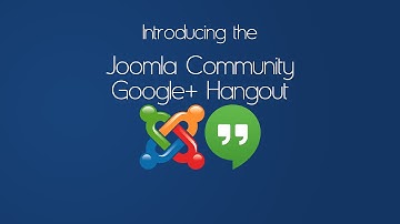 Introducing the Joomla Community - Google+ Hangout