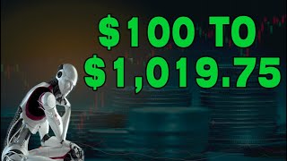 100% Real Strategy - Best Trading Robot in All Brokers $100 to $1,019.75 - Binary options strategy