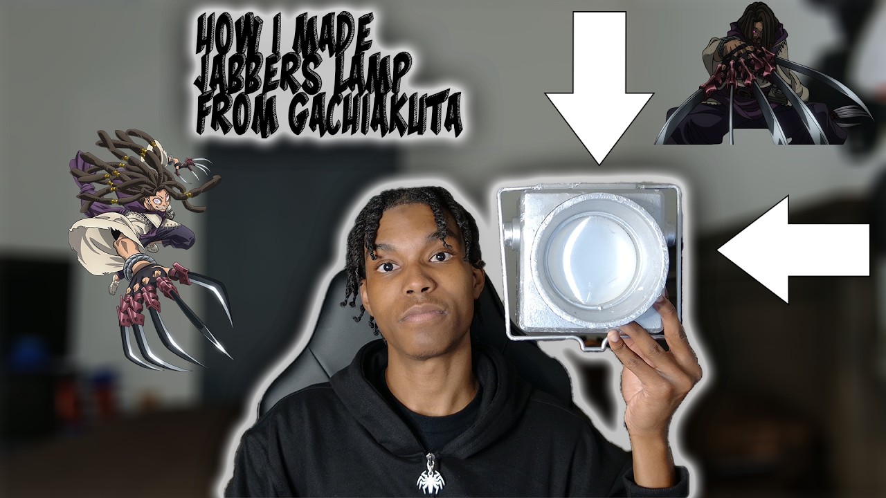 Jeb2be Tutorial How I made Jabber's Lamp from Gachiakuta | Full 3d printing tutorial ...