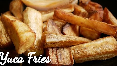 HOW TO MAKE CRISPY CASSAVA (YUCA) FRIES | The Simple Way