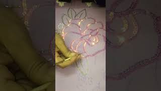 aari embroidery stitches🪡🧵