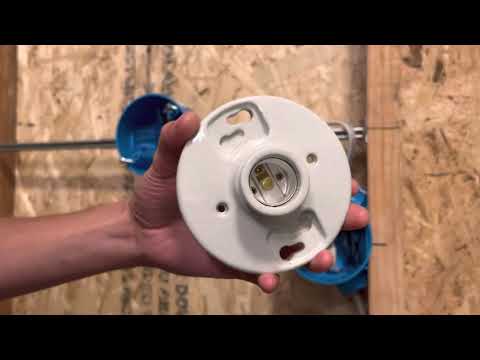 Video: Bulb holder: installation and connection