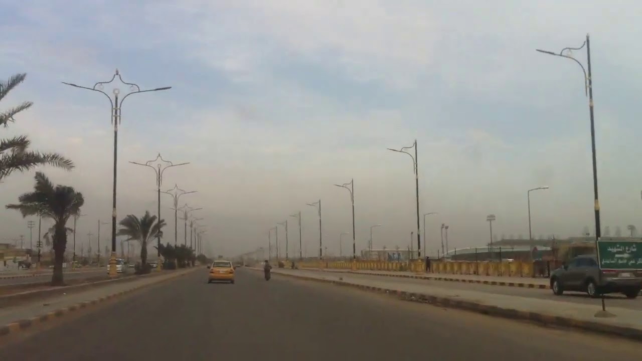 العمارة : طريق البتيرة _ حي الخليج & ابو رمانة  Amarah :Road Albetera &  Abu Rummaneh & gulf