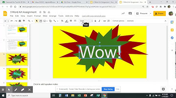 3 Making Word Art with Callouts in Google Docs