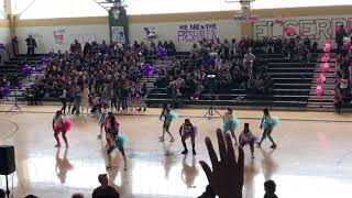 ECHS CHEERLEADERS Color Rally 2017-2018