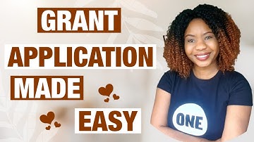 How to write a successful grant application #Funding