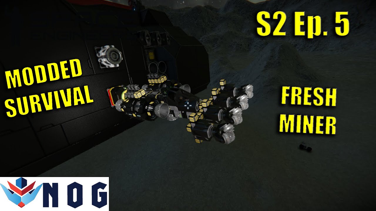 Lets Play Space Engineers Modded Survival S2 Ep5 | Rebuilding - YouTube
