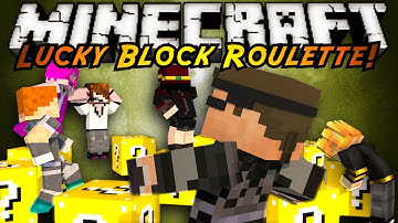 Minecraft Modded Mini-Game : LUCKY BLOCK ROULETTE 2!