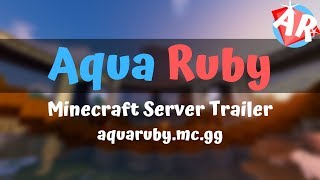 2019 Aqua Ruby Minecraft Server Trailer and Build Showcase