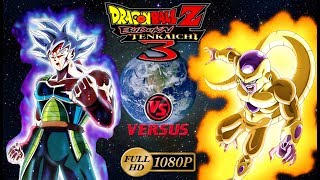 Dragon Ball Z Budokai Tenkaichi 3 | Bardock Migatte Perfecto VS Golden Freezer