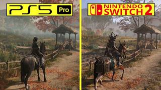 Assassin's Creed Shadows Nintendo Switch 2 vs PS5 Pro Early Graphics Comparison | Community's Choice