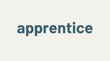 apprentice