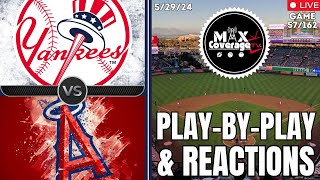 LIVE New York Yankees vs Los Angeles Angels  PlayByPlay & Reactions (5/29/24)