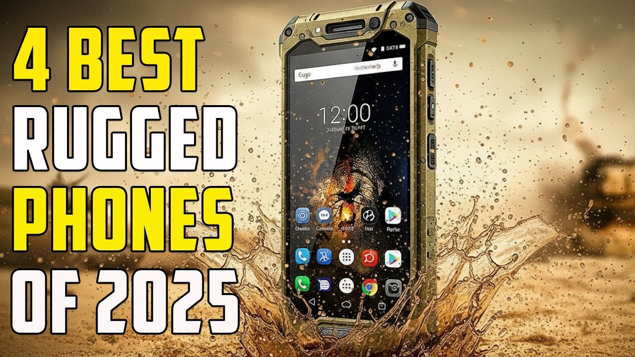 4 Best RUGGED Phones in 2025 - Top Tough Phones for Extreme Use