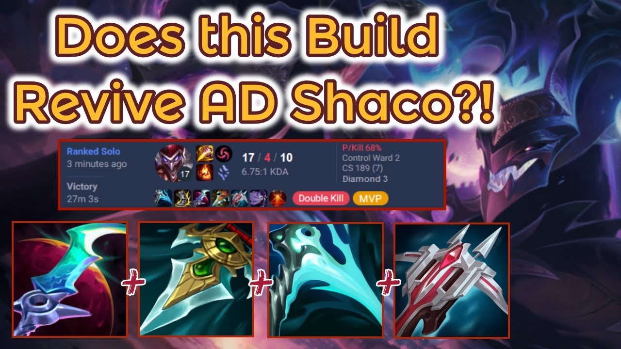 Eclipse Prowlers Shaco carrying Diamond - S13 [League of Legends] Full ...