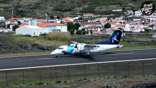 Landing At Corvo Island