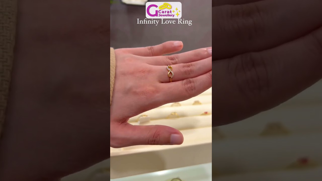 22 Carat Gold Infinity Ring 😍