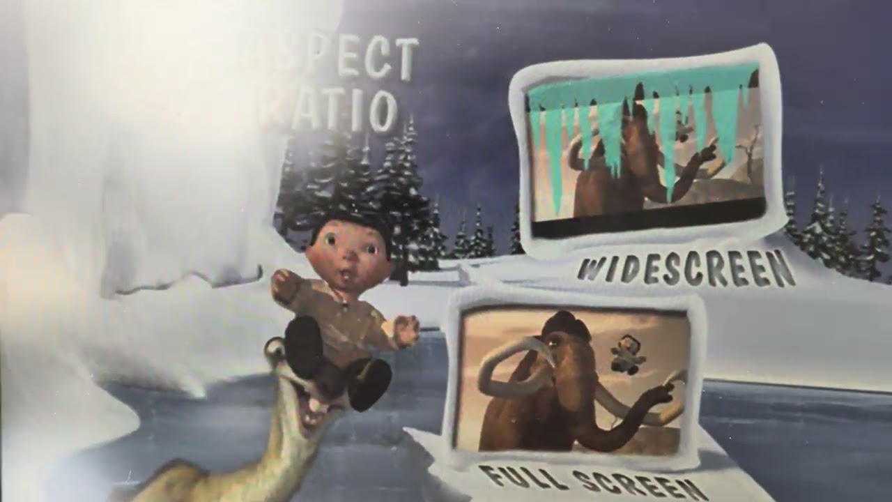Opening To Ice Age (2002) DVD With The THX Logo
