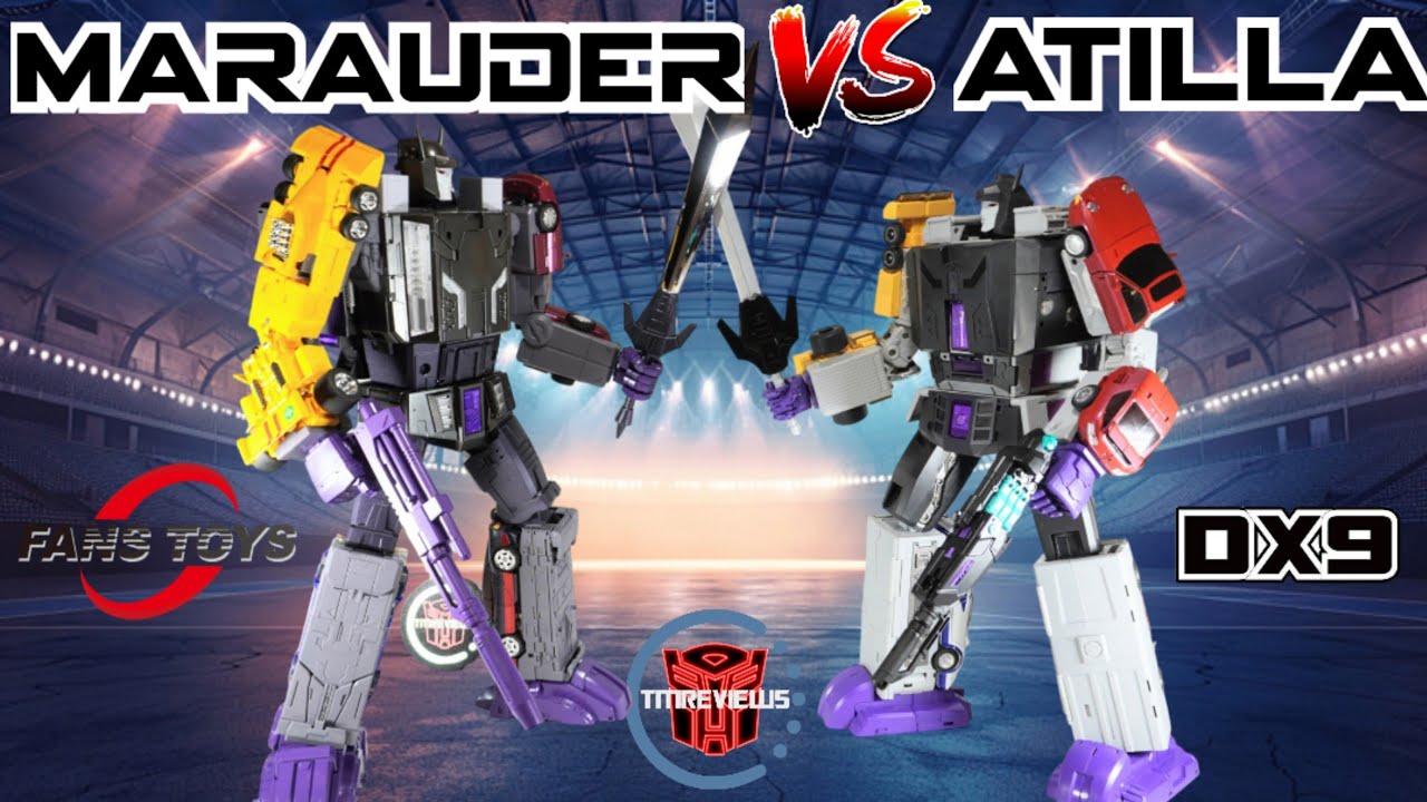 Comparison: FansToys FT-31 Marauder VS DX9 Atilla (AKA Menasor)