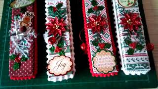 Candle boxes inspired by Cajcrafts