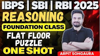 Flat - Floor Puzzles | Best Approach To Solve Floor Based Puzzles | Reasoning By Arpit Sir