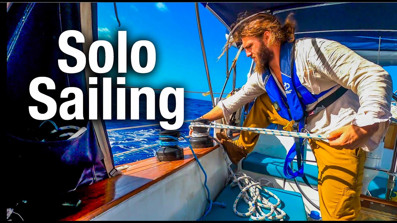 Solo Sailing to Santorini, Greece