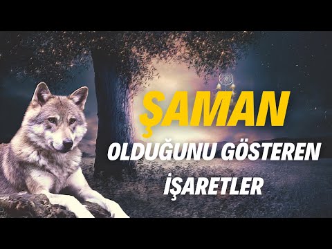 BİR ŞAMAN OLDUĞUNU GÖSTEREN İŞARETLER!