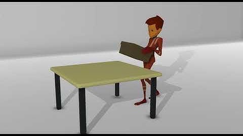 Lifting A Box Animation| Maya