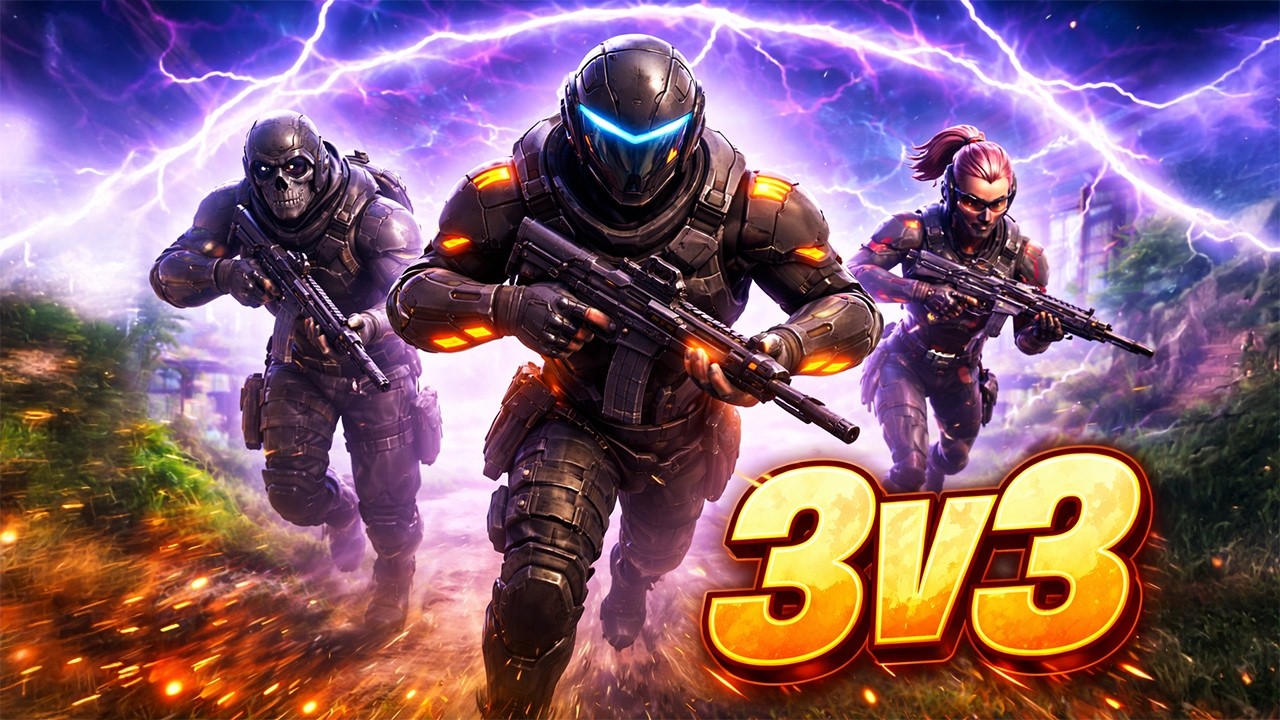 3v3 Storm Battle… Last Team Survives the Storm!