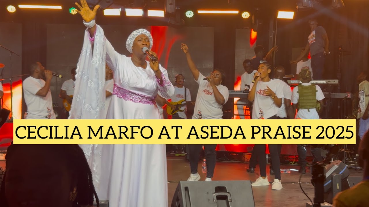 Cecilia Marfo’s full performance at Aseda Praise 2025 - Tarkwa