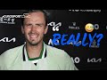 Medvedev Confused by stats after beating Felix Auger Aliassime | Post Match Interview