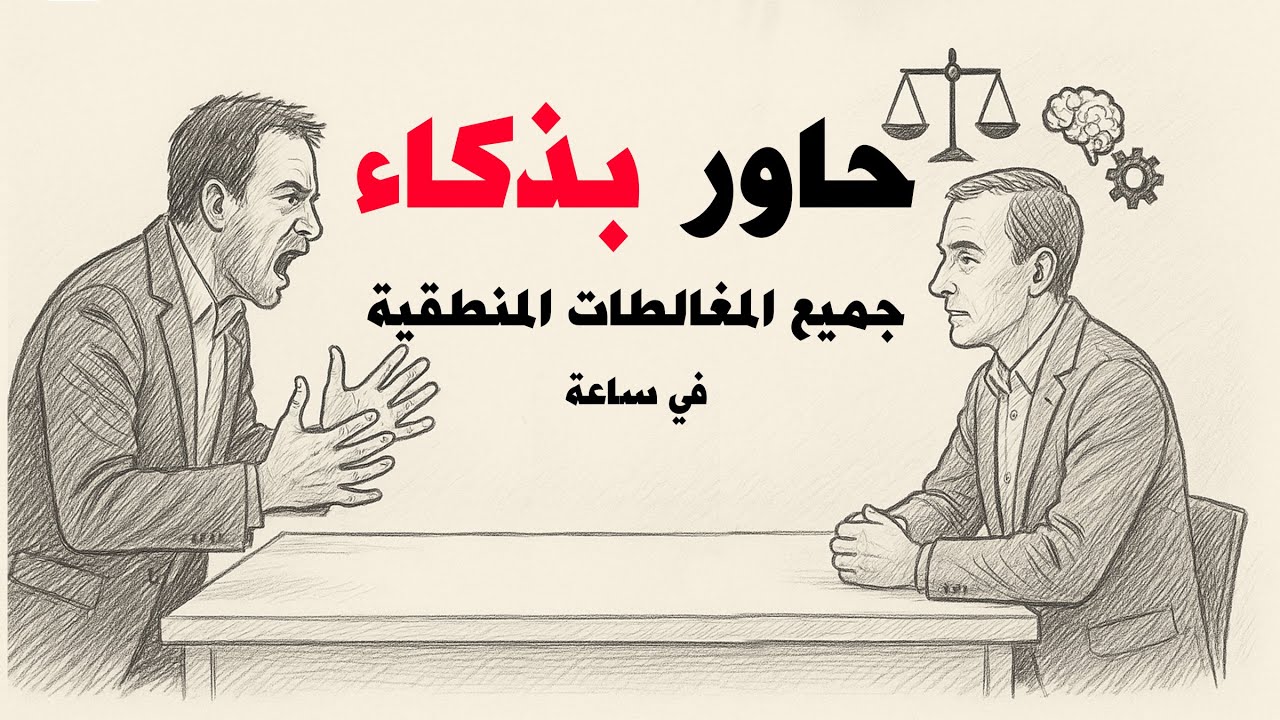 المغالطات المنطقية من 0 إلى 100: دليلك لفهم التلاعب بالعقول