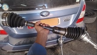 subaru forester front axle replacement step by step 2001 Subaru Forester Cv Joint