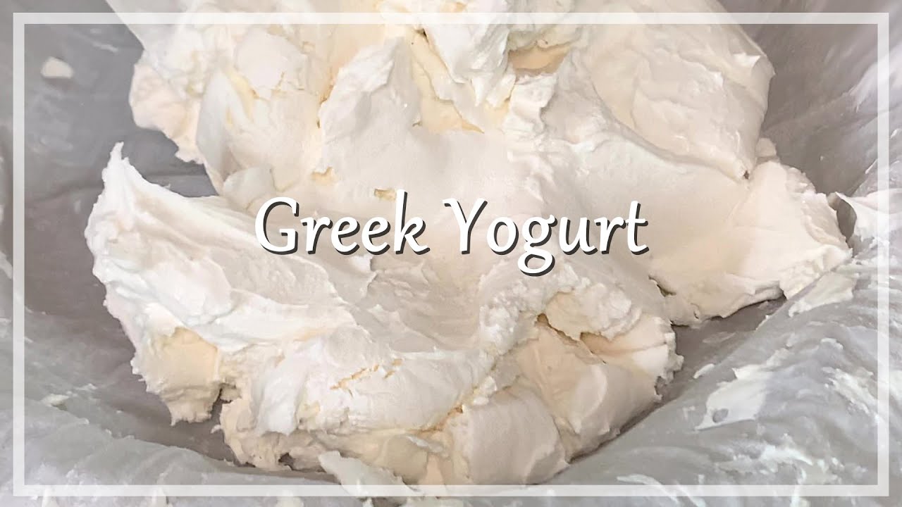 [DIET VLOG]기계없이 꾸덕꾸덕한 그릭요거트 만들기