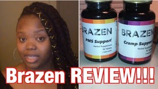 Brazen PMS + Period Cramp Support REVIEW!!!