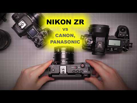 Nikon ZR vs. Canon and Panasonic