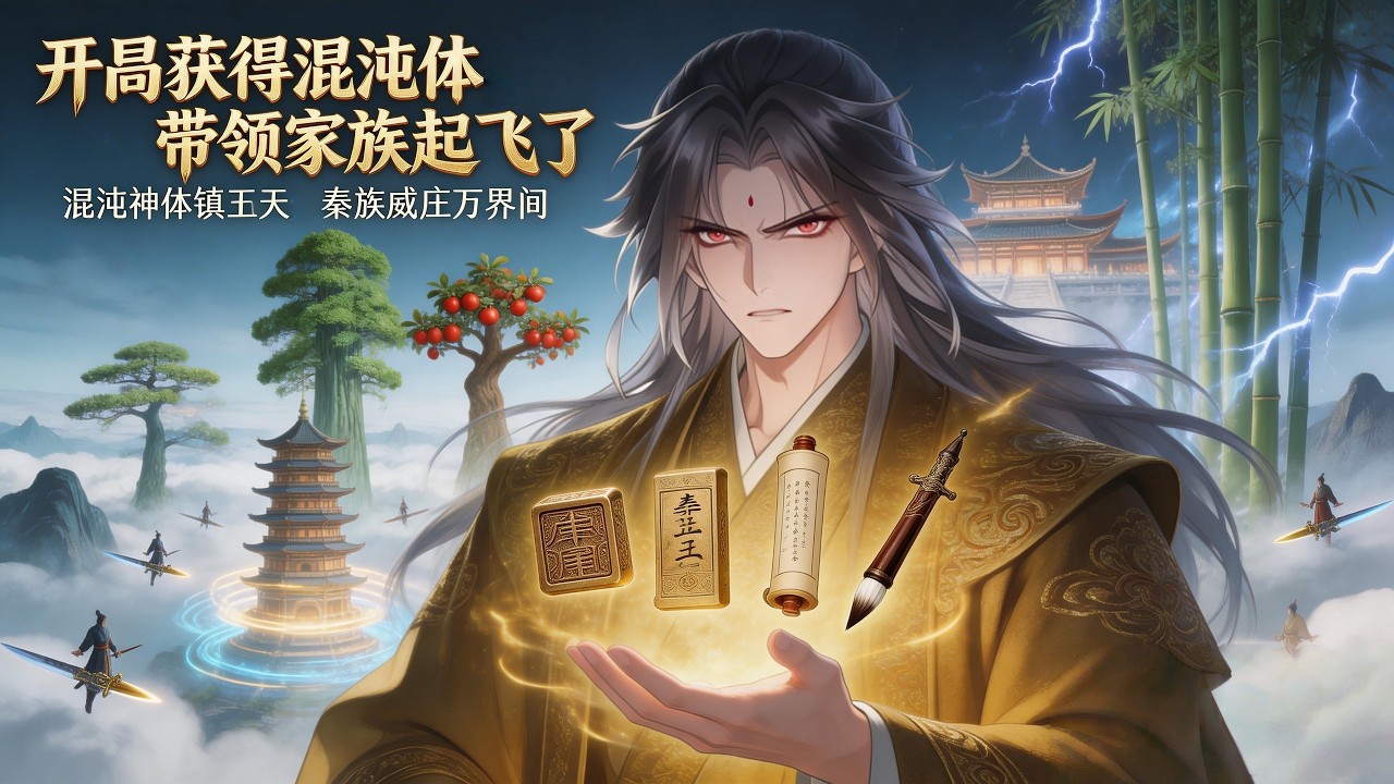 一口氣看完💥【開局獲得混沌體，帶領家族起飛了 】EP1-519，秦風穿越玄天大陸，苦等十八年終得混沌至尊氣運爭霸系統，獲神級功法、體質與大帝修為，一路狂飆崛起，帶領家族橫掃大陸，登臨萬界之巔。