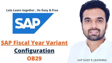 SAP FICO  training  2021 | Fiscal Variant in SAP FICO | Business Accounting & finance .OB20 & OB37 ,