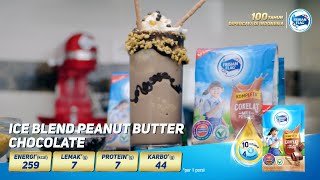 Resep Ice Blend Peanut Butter Milk Chocolate #FrisianFlag #IceChocolate