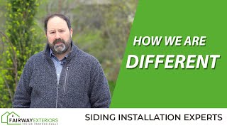 How Is Fairway Exteriors Different Than Other James Hardie Siding Contractors In Kansas City?