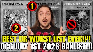 BANLIST IS OUT!! NEW! July 1st OCG Banlist! HUGE Erratas! Yu-Gi-Oh!