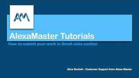 How to submit your job in Small Job section ?