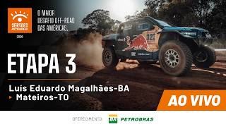 🔴 AO VIVO | Etapa 3: Luís Eduardo Magalhães a Mateiros – Sertões Petrobras 2026