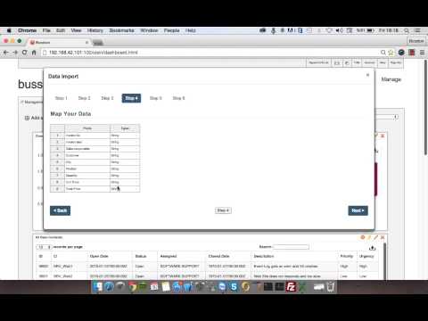 Bussion Import Data Wizard